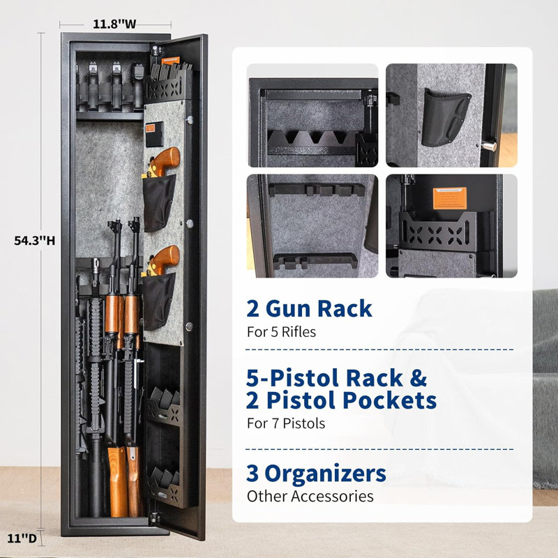 Blacksmith Basic Se0104 Gun Safe Lock Wayfair
